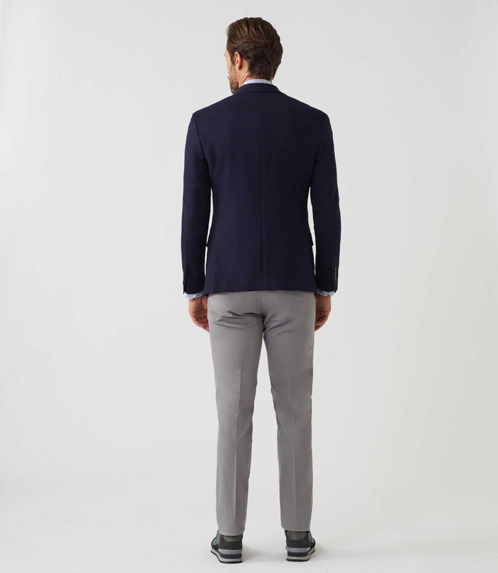 Izac Veste 2 Boutons Avec Coudières Navy "Inclassable"