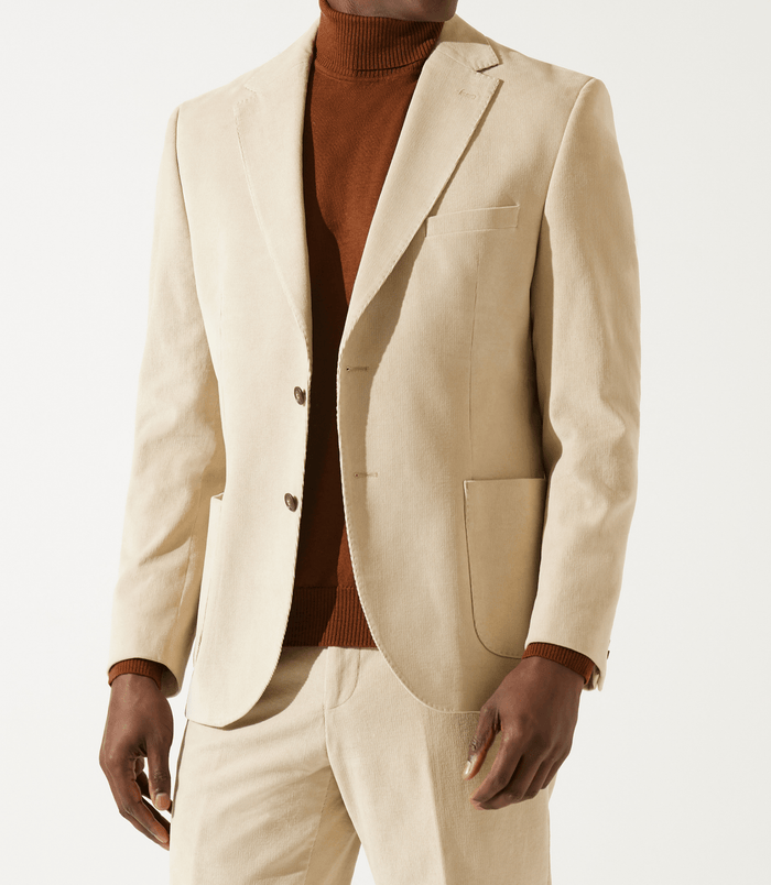 Izac Veste Ville Séparable En Velours Beige SABLIER