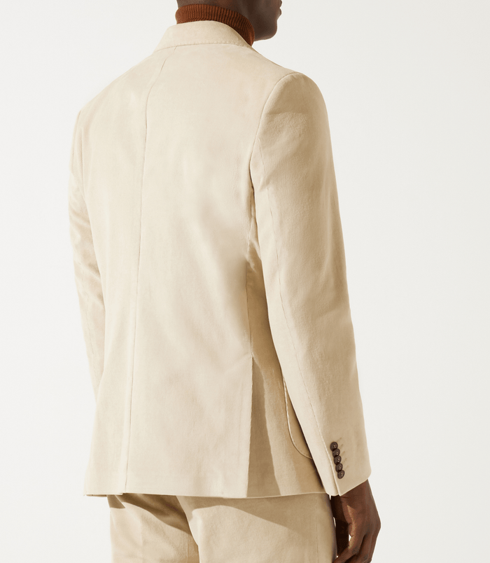 Izac Veste Ville Séparable En Velours Beige SABLIER