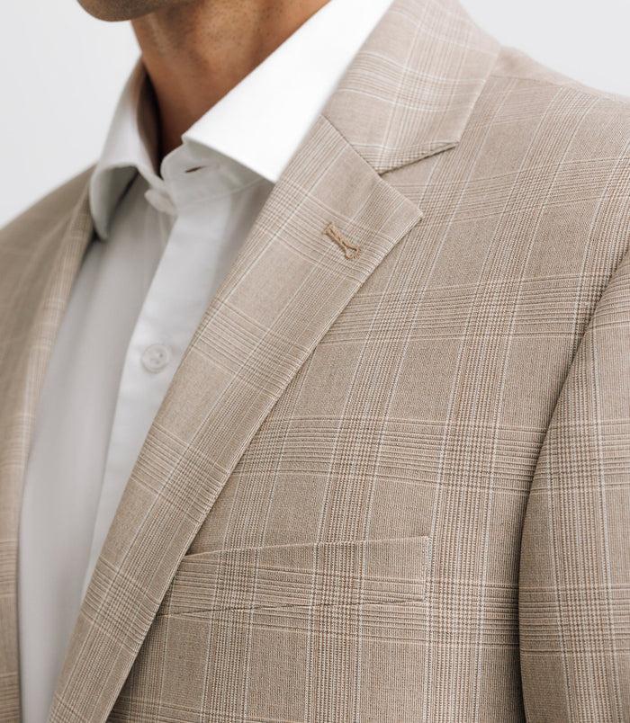 Izac Veste Ville Séparable Esprit Prince De Galles Beige