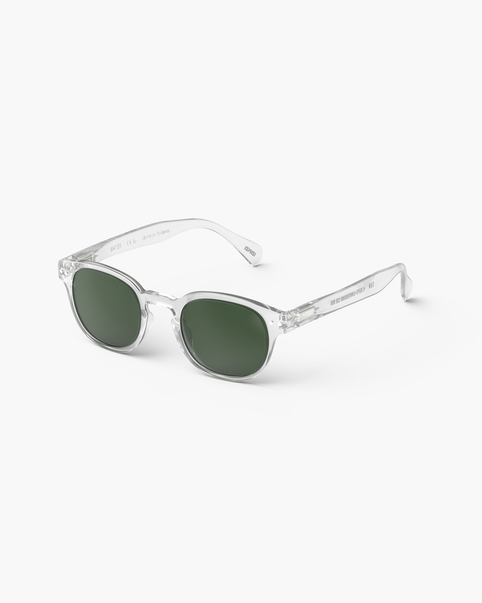 Izipizi Découvrez Les Lunettes De Soleil #C Crystal Polarized – Votre Nouvel Accessoire Incontournable Préparez-vous à Faire Tourner Les Têtes Avec Ces Lunettes De Soleil Ultra-cool Fabriquées à Partir De Matériaux Bio.
