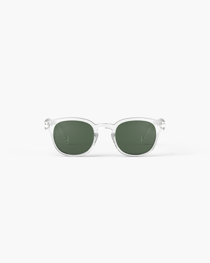 izipizi Découvrez les lunettes de soleil #C Crystal Polarized – Votre nouvel accessoire incontournable Préparez-vous à faire tourner les têtes avec ces lunettes de soleil ultra-cool fabriquées à partir de matériaux bio.