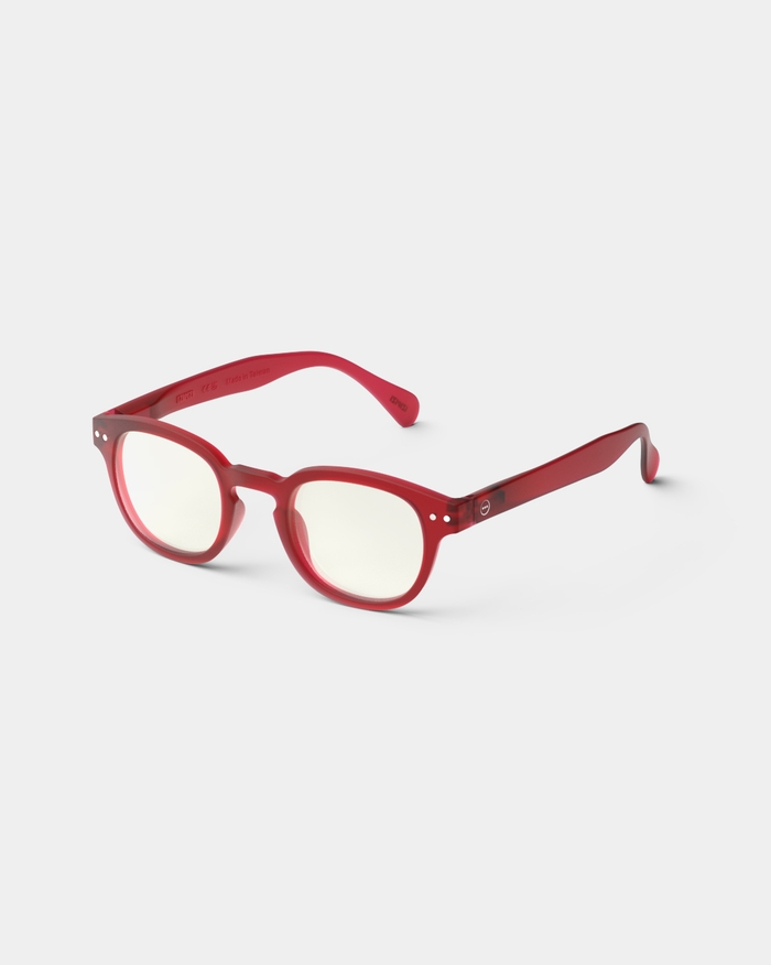 Izipizi Lunettes Pour écrans #C SCREEN Carrée Rouge Mode