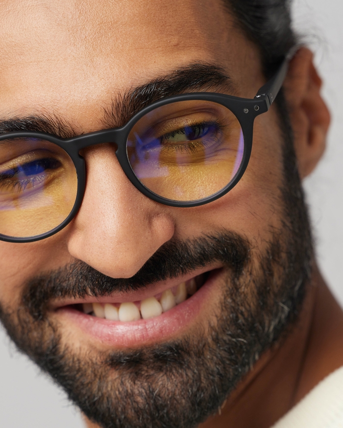 Izipizi Lunettes Pour écrans #D SCREEN Ronde Noir Mode