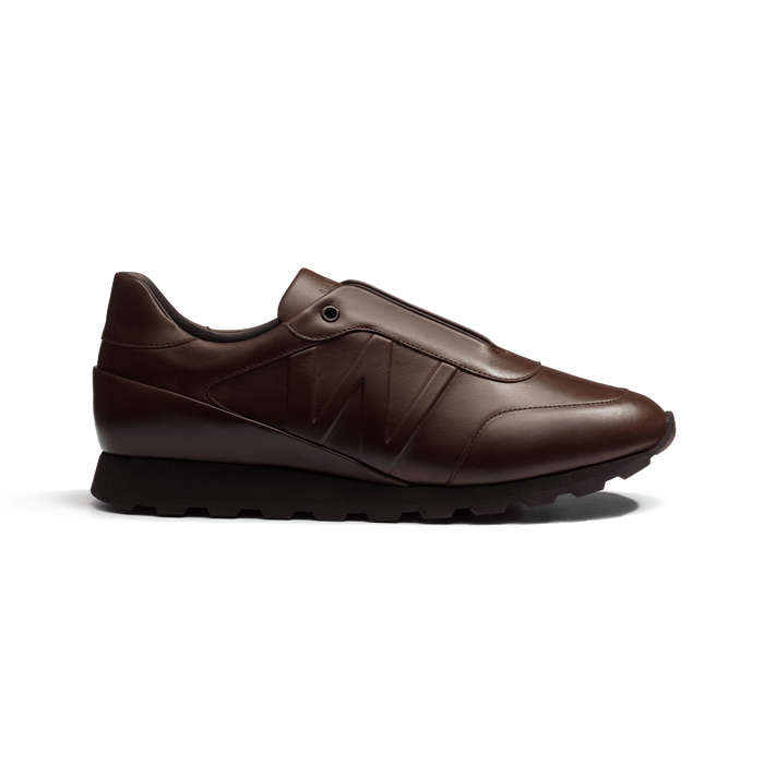 j.m. weston Basket On My Way Racing en cuir veau sport marron j.m. weston Basket On My Way Racing en cuir veau sport marron