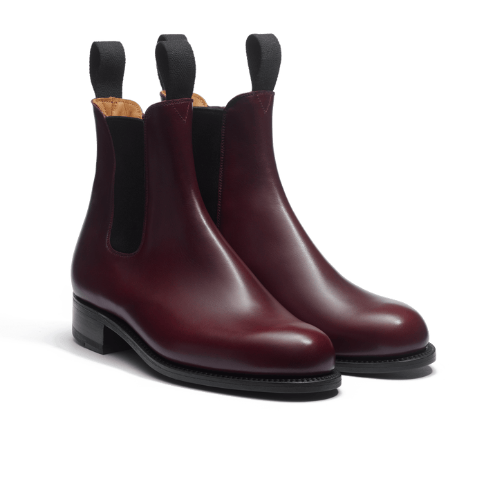 J.m. Weston Bottine Cambre Femme En Cuir Veau Lisse Toucan