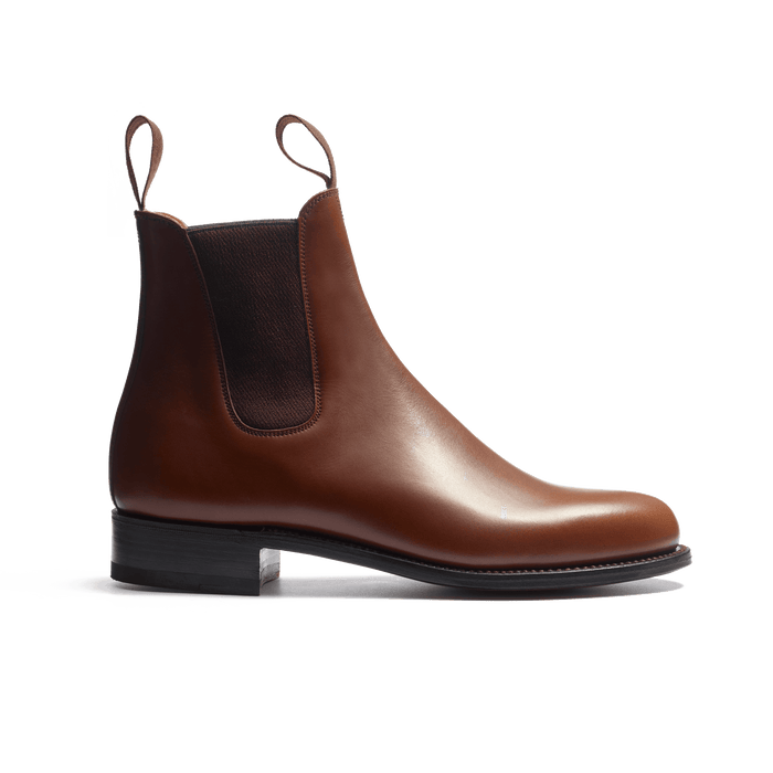 j.m. weston Bottine Cambre homme en cuir lisse marron j.m. weston Bottine Cambre homme en cuir lisse marron