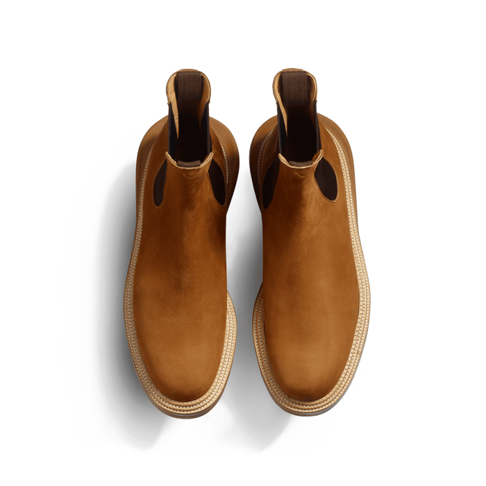 J.m. Weston Bottine Cambre J.M. Weston X Sacai En Nubuck Beachnut