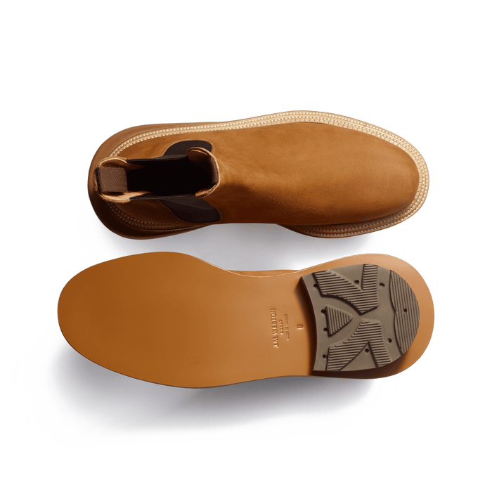 J.m. Weston Bottine Cambre J.M. Weston X Sacai En Nubuck Beachnut