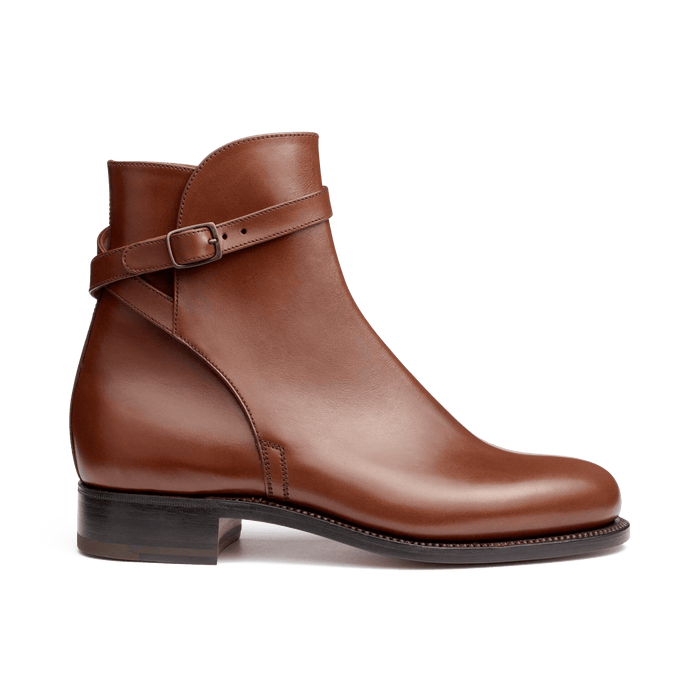 j.m. weston Bottine Jodhpur femme en cuir lisse marron