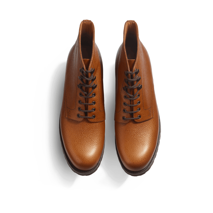 J.m. Weston Bottine Worker Homme En Cuir Veau Grainé Bergeronnette