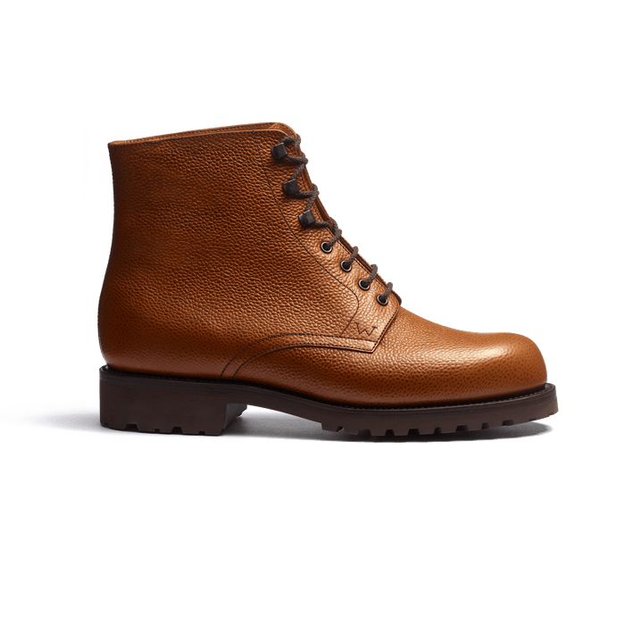 j.m. weston Bottine Worker homme en cuir veau grainé bergeronnette