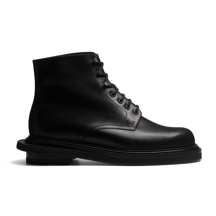 j.m. weston Bottine Worker J.M. Weston x sacai en cuir veau box noir