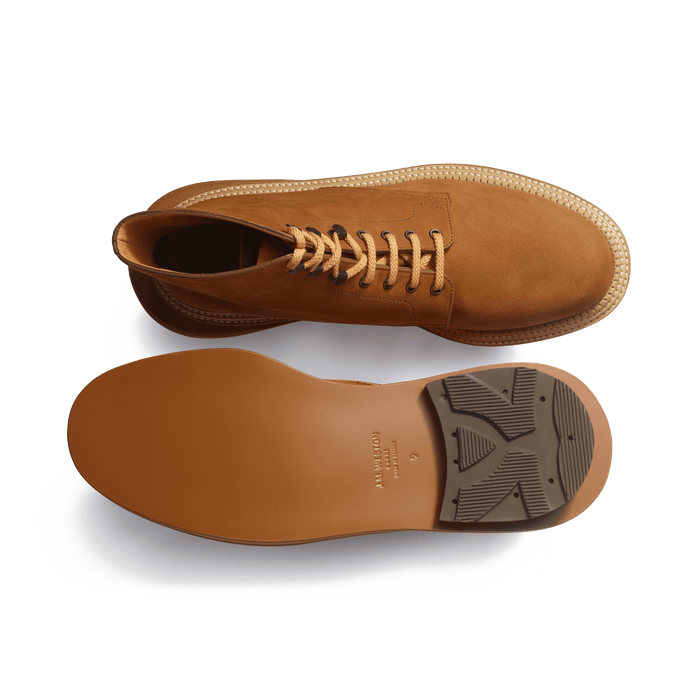 J.m. Weston Bottine Worker J.M. Weston X Sacai En Nubuck Beachnut