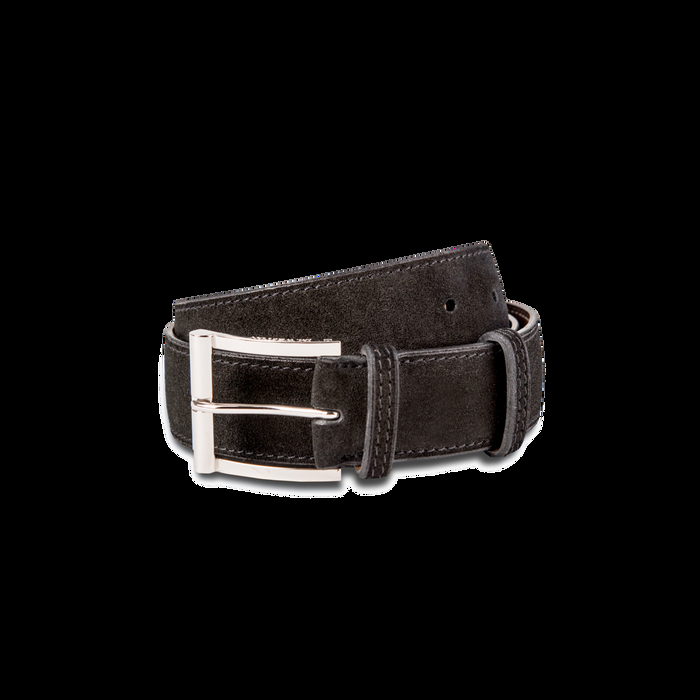 j.m. weston Ceinture Demi-Jonc Cuir veau velours noir