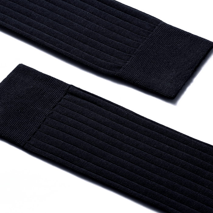 J.m. Weston Chaussettes Fil D'Ecosse Courtes Coton Bleu Marine