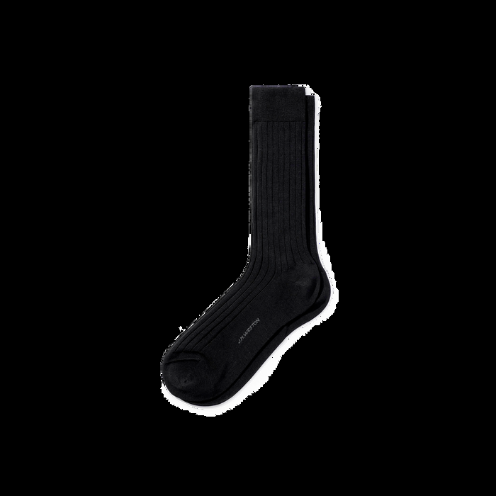 j.m. weston Chaussettes Fil d'Ecosse courtes Coton gris anthracite