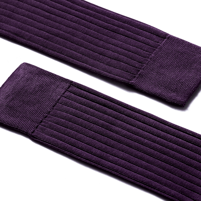 J.m. Weston Chaussettes Fil D'Ecosse Courtes Coton Parme