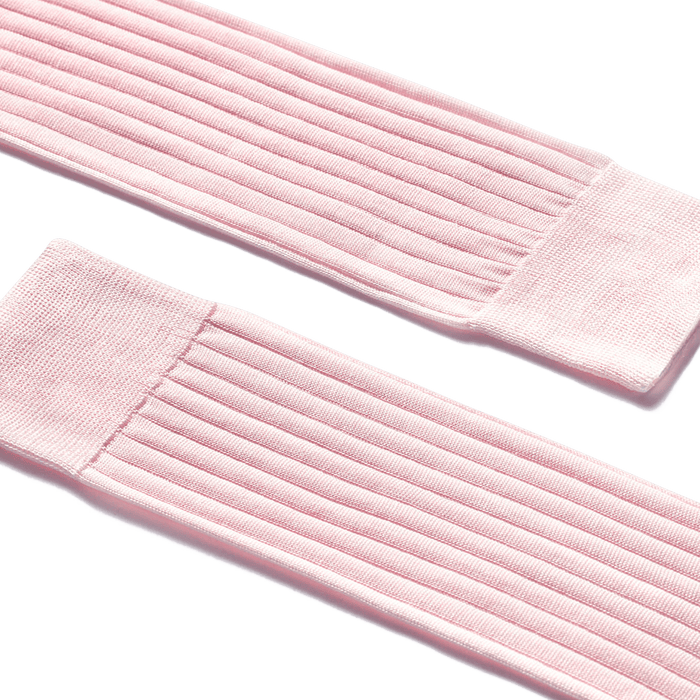 J.m. Weston Chaussettes Fil D'Ecosse Courtes Coton Rose