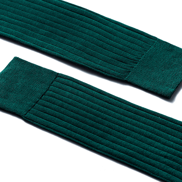 J.m. Weston Chaussettes Fil D'Ecosse Courtes Coton Vert Sapin