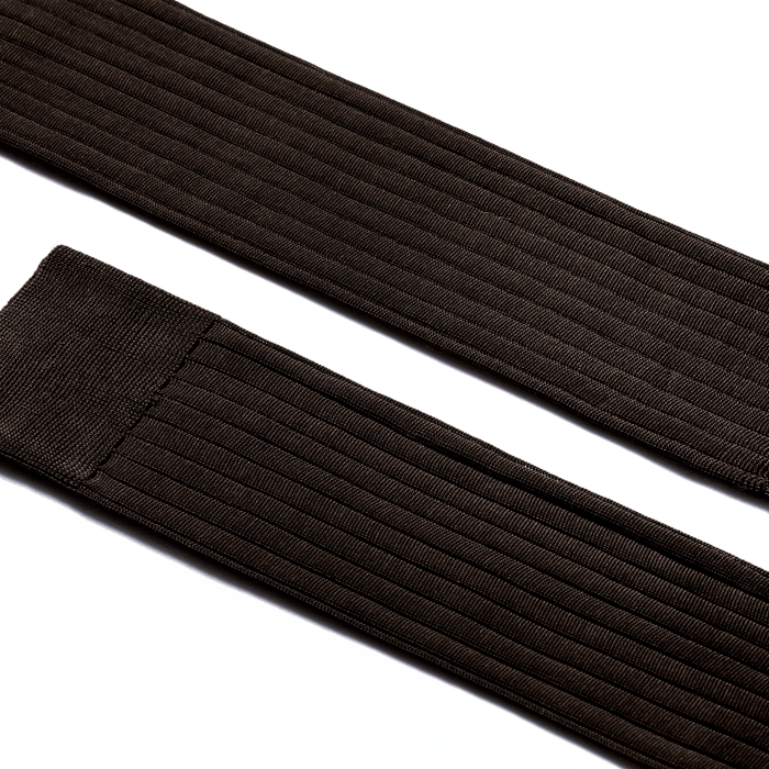 J.m. Weston Chaussettes Fil D'Ecosse Hautes Coton Marron Chocolat