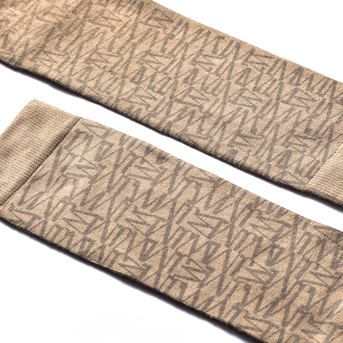 J.m. Weston Chaussettes Monogramme Courtes Polyester Beige