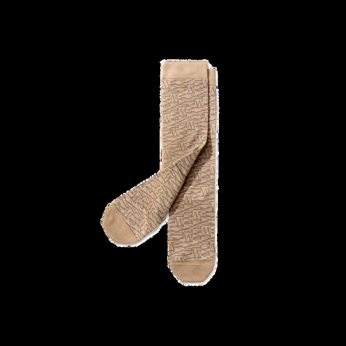 j.m. weston Chaussettes Monogramme Courtes Polyester beige