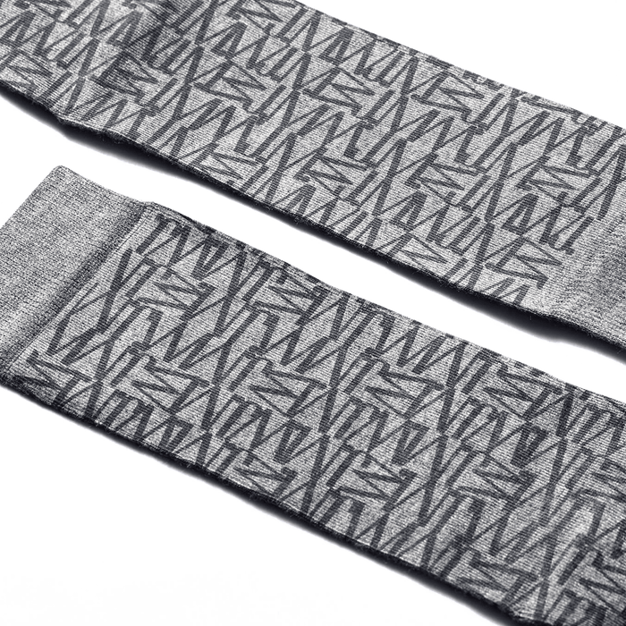 J.m. Weston Chaussettes Monogramme Courtes Polyester Gris Anthracite