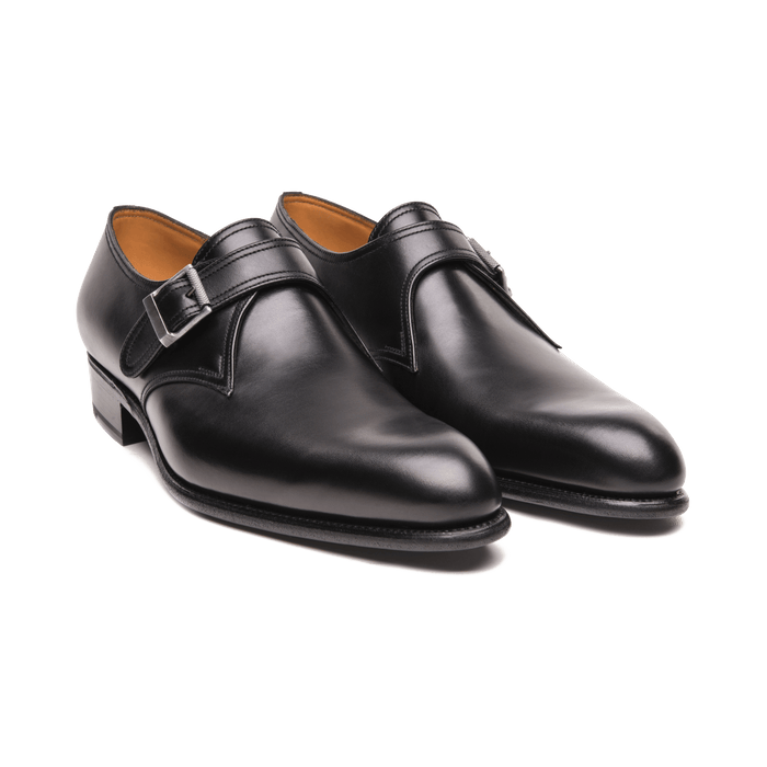 J.m. Weston Derby Boucle Flore Homme En Cuir Lisse Noir