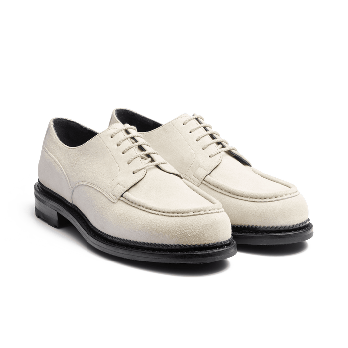 J.m. Weston Derby Golf Eugène Homme En Velours Marron