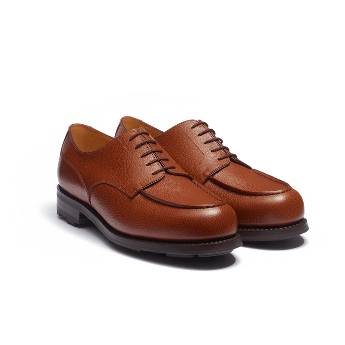 J.m. Weston Derby Golf Homme En Cuir Grain Caviar Bergeronnette