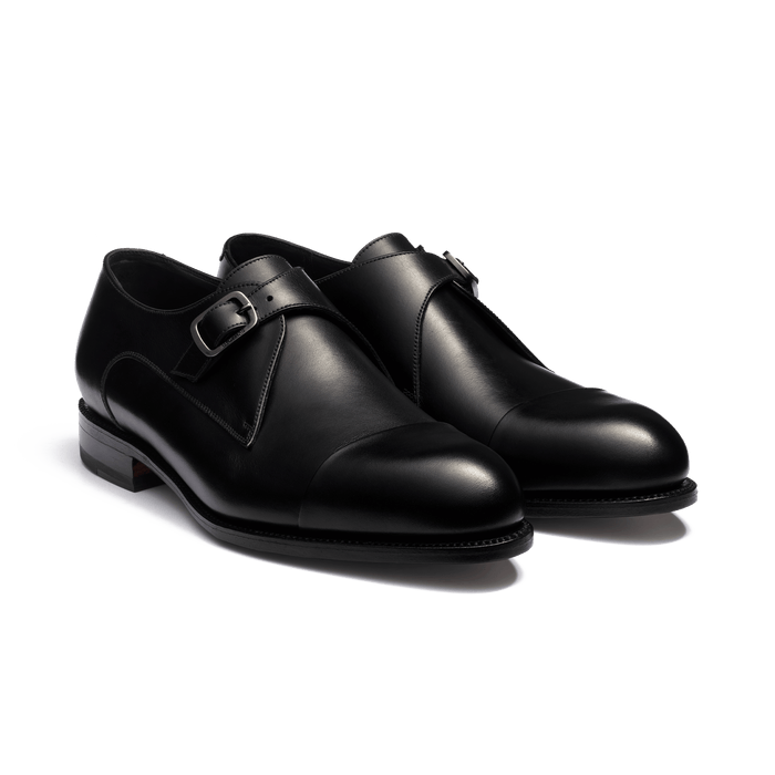 J.m. Weston Derby Simple Boucle Edouard Homme En Cuir Lisse Noir