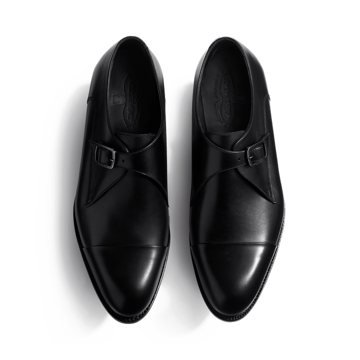 J.m. Weston Derby Simple Boucle Edouard Homme En Cuir Lisse Noir