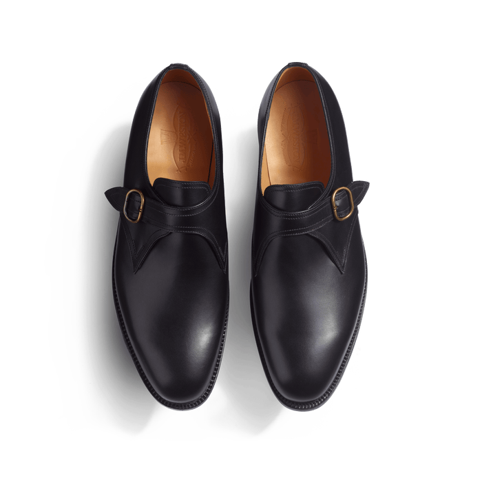 J.m. Weston Derby Simple Boucle Homme En Cuir Veau Box Noir