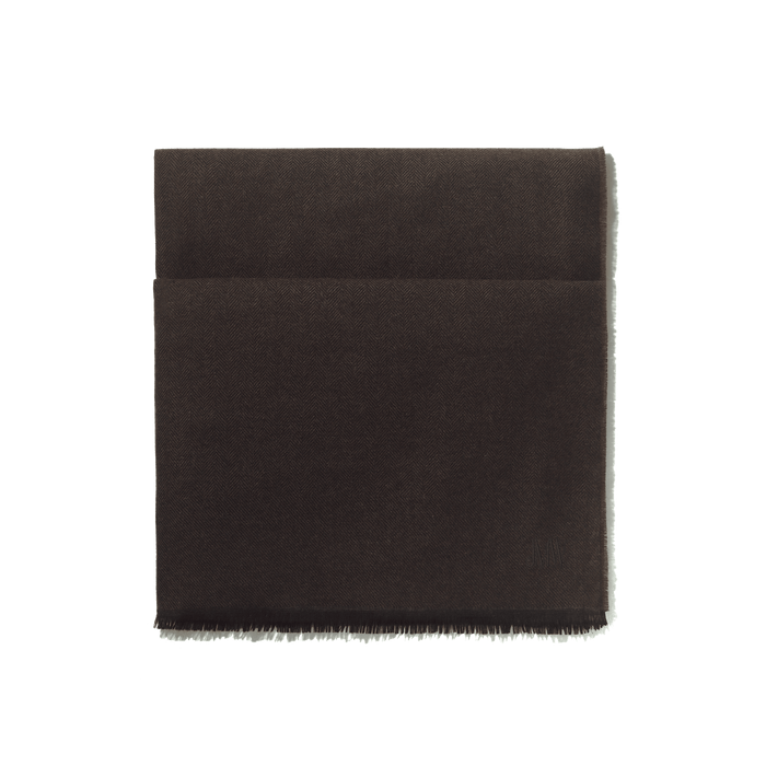 j.m. weston Echarpe Les Promeneurs en Cachemire Chevrons Mélèze