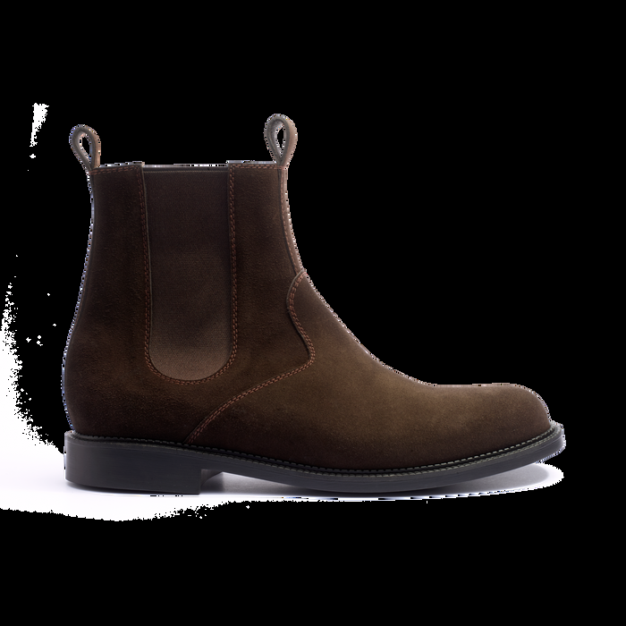 J.m. Weston Bottine Clément Homme En Velours Marron