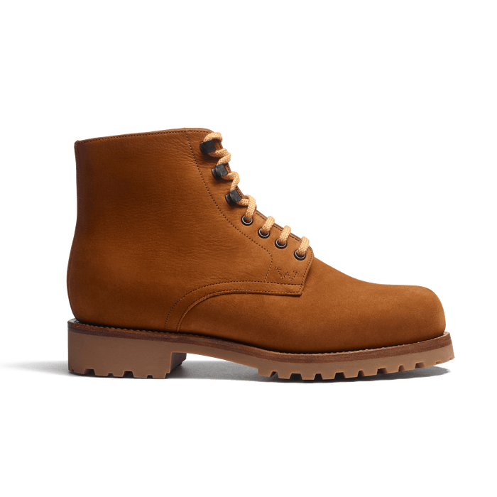 j.m. weston Bottine Worker femme en nubuck beachnut