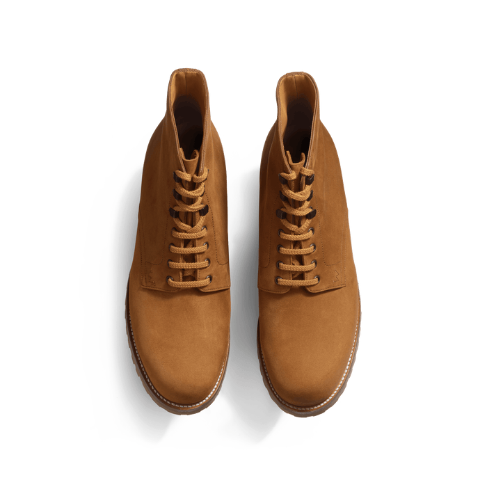 J.m. Weston Bottine Worker Homme En Nubuck Beachnut