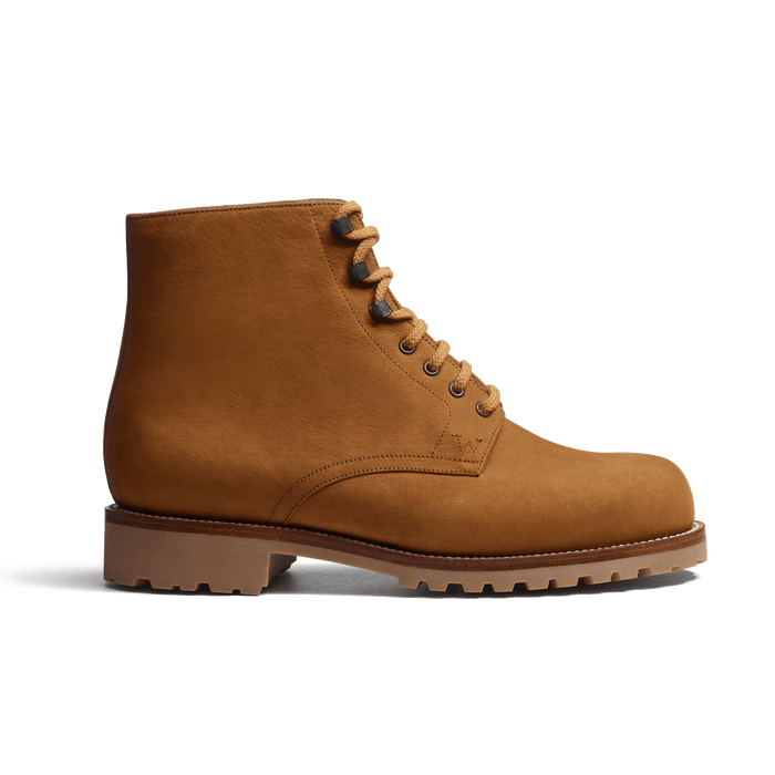 j.m. weston Bottine Worker homme en nubuck beachnut