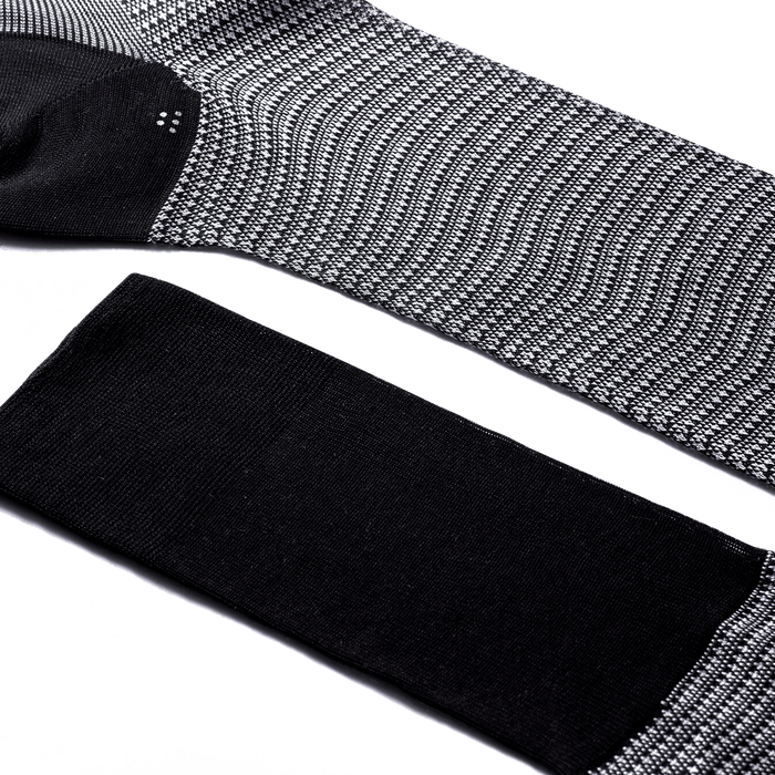 J.m. Weston Chaussettes Ultra Hautes Coton Noir