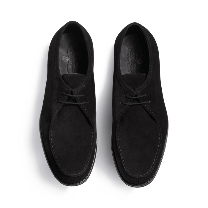 J.m. Weston Derby Cabourg Homme En Velours Noir