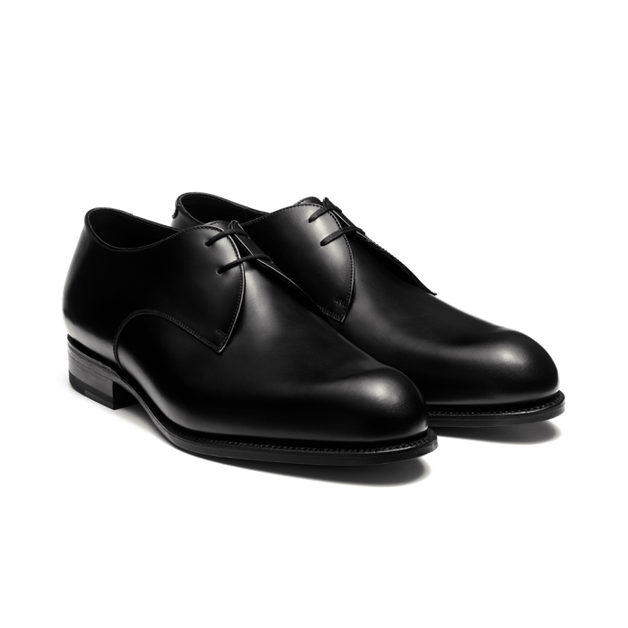 J.m. Weston Derby Edouard Homme En Cuir Lisse Noir
