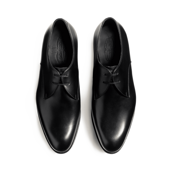 J.m. Weston Derby Edouard Homme En Cuir Lisse Noir