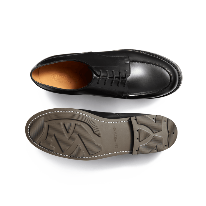 J.m. Weston Derby Golf Homme En Cuir Veau Box Noir