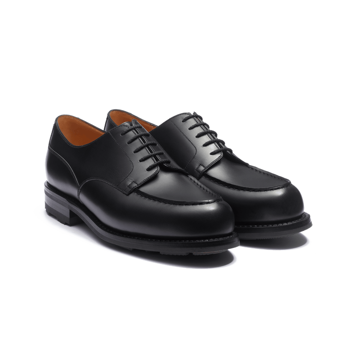 J.m. Weston Derby Golf Homme En Cuir Veau Box Noir