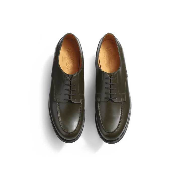 J.m. Weston Derby Golf Homme En Cuir Veau Box Vert