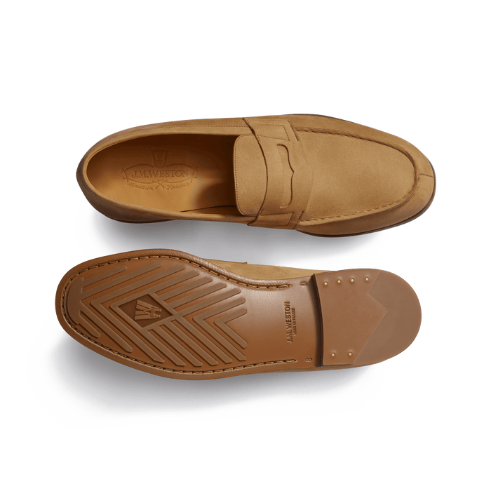 J.m. Weston Le Moc' Weston En Nubuck Beige