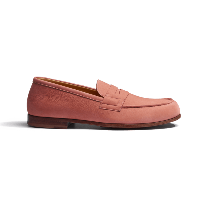 J.m. Weston Le Moc' Weston En Nubuck Bois De Rose