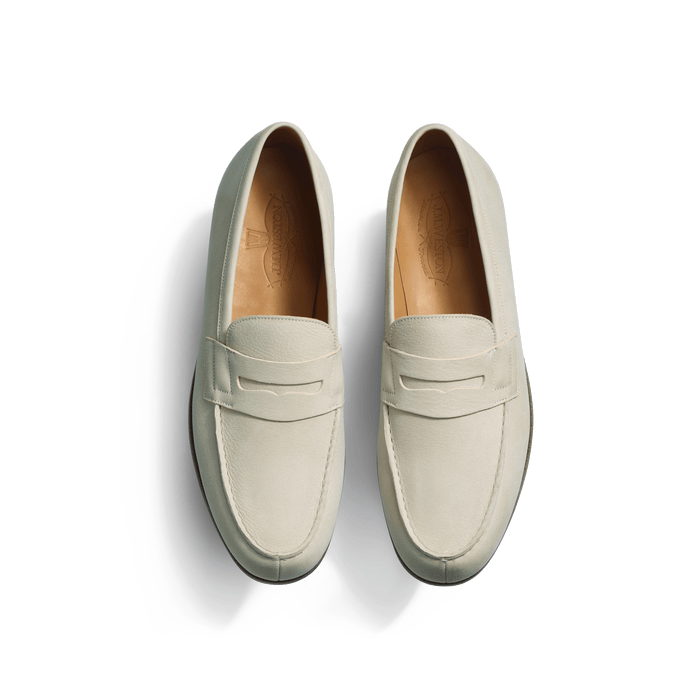 J.m. Weston Le Moc' Weston Homme En Nubuck Craie