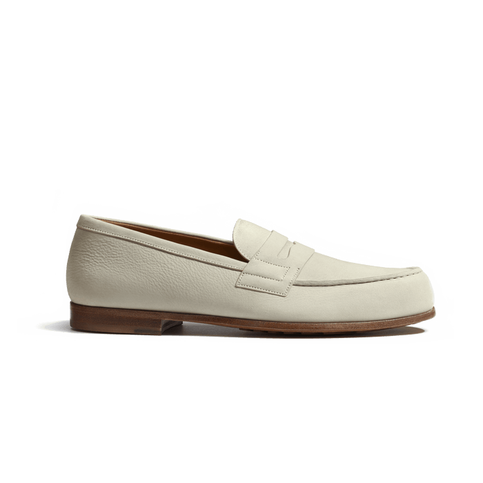 j.m. weston Le Moc' Weston homme en nubuck craie